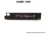 >Magazindeckel (schwarz eloxiert)< GAMO 1200