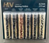 H&N >Testpack-Sampler< Jagddiabolos 4,5mm (6 verschiedene Produkte)
