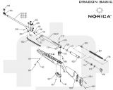 >Kolbenfeder-Druckfeder (Standard -F- unter 7,5 Joule)< NORICA DRAGON