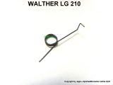 >Drehfeder (für Sperrhebel)< WALTHER LG 210
