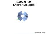 Blattfeder (für Höhen-u. Seitenverstellung) DIOPTER - HAENEL 312 / 3.121