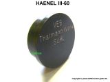 Bodenstück -graviert- >VEB Thälmann Werk SUHL< (Metallausführung) HAENEL III-60