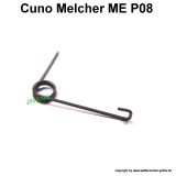 >Feder für Zugstange< ME P08 Cuno Melcher