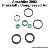 >Dichtungssatz (komplett)< ANSCHÜTZ 2002 Pressluft / Compressed Air
